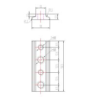T-nuts for AirLine track, multiple variants (1)