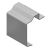 Frame floor profile ST 115 x 27 mm, for lashing rings, steel 3 mm, 7 500 mm