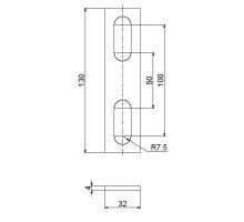 Reinforcement 130x32x4 for CS columns - bottom A2 (1)
