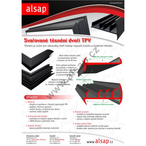 TPV welded seal