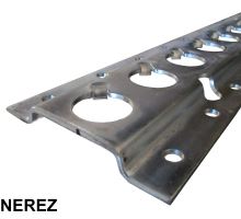 Lashing track, 3000/85/o25 material 2mm, stainless steel