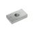 Threaded plate for underrun protection profile, aluminum, 30 x 1 M8