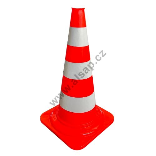 Traffic rubber cone 50 cm