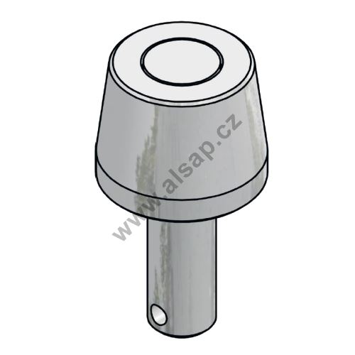 Roller for interchangeable body support beam