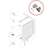 22, 23, 24 - Complete bottom roller bracket, FIT blind 22, 23, 24 - Complete bottom roller bracket, FIT blind