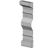 Steel side B 600/2 mm