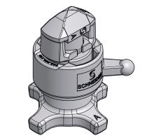 Set of internal parts for interchangeable lock, screw o52 mm, length 204mm (1)