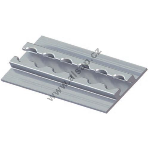 AirLine track o20 mm aluminium, surface 65x10 mm 5501, from 3,000 - 6,000 mm (1)