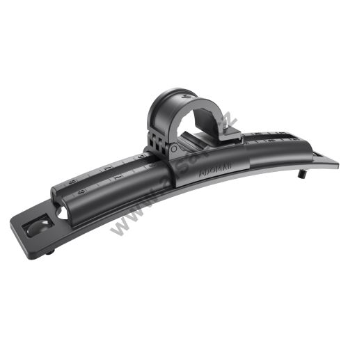 Sliding fender holder 300 mm, EASY with an openable 42mm clamp - plastic, NEW (1)