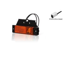 LED position light, W45 32 x 130 mm, bracket Z/ White, Amber, Red (470)