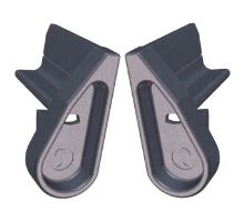 End cap for anodised 155° hinge profile