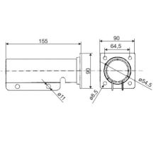 Flange for a 54mm holder (1)