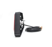 Rear combination LED tail light, 282 x 132 mm, cable - 5-pin, right, for carts and trailer (2)