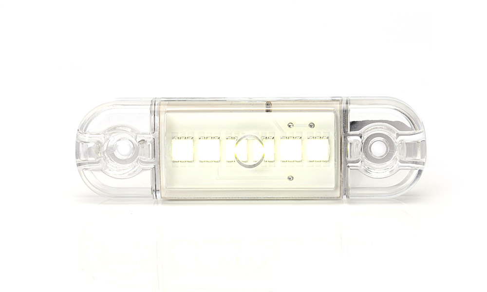 Vnitřní led osvětlení  6 led osram / 12v, bílé 84 x 24 x 10 mm, 35 lux/1m