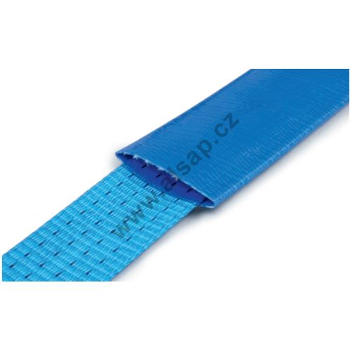 50 mm strap protection, rubberized, blue