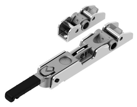 Závěr zadních vrat pro o16 mm, 270mm, zn n, protikus 130mm