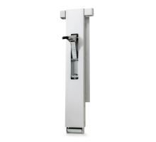 AL right rear pillar with flange, pocket, receiver, without sup.stand, anod., 400-600 mm (1)