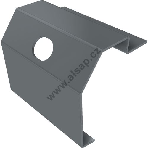 Frame floor profile QST 160 x 27 mm, with holes, steel 4 mm, 6 500 mm, DEKRA (2)