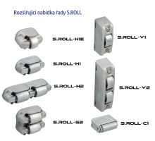Odvalovací doraz ocelový S ROLL S2 s nášlapem,  230x211x116 mm, s absorpční pružinou, Žz (2)