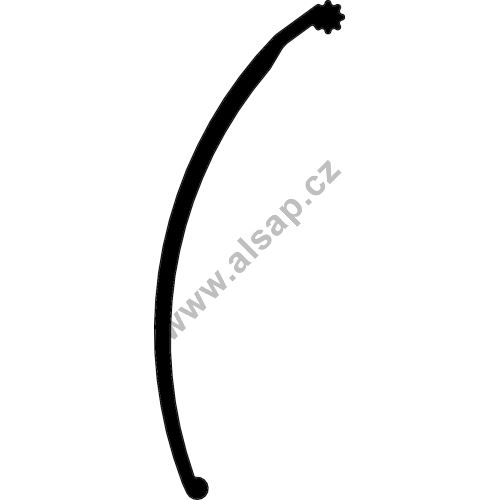 Tarp seal for steel profile 50x52mm, aluminum profile 75x43mm, and BCSLS roofs