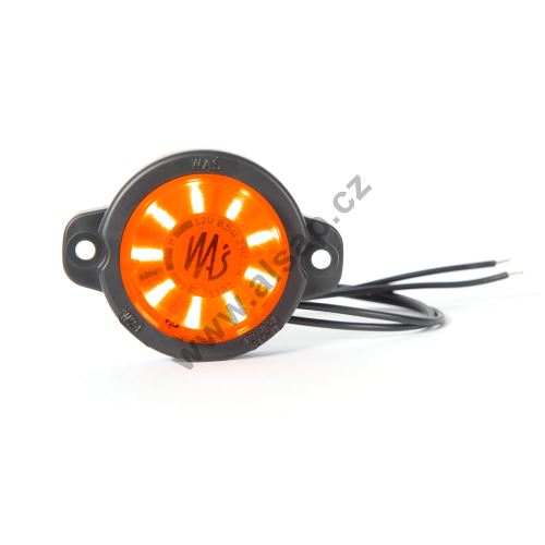Side Position LED Light Orange, W24W 60 mm, 0.5m Cable Click Jaeger (1)