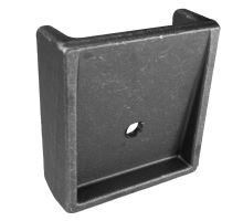 Weld-on mounting cup for lashing ring 710043, steel (1)