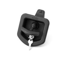 Plastic box lock, H= 39mm, for metal and stainless steel toolboxes - BAWER Europlex (1)