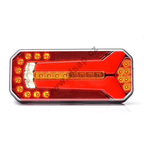 Rear combined LED light, 236 x 104 x 40 mm, cable, universal, vehicles up to 5.5t (1)
