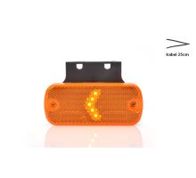 LED Side Position Light Orange, W127 45 x 105