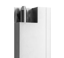 Dropside lock with stainless steel handle, L/R, 310-1000 mm, without flange (4)