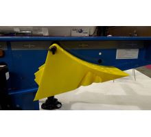 E36 Plastic Chocks R 355mm, 335x122x147mm, Yellow LOKHEN DIN 76051 - E36