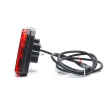 Rear combination LED taillight, 245 x 135 x 36.5 mm, cable, for trailers and caravans (4)