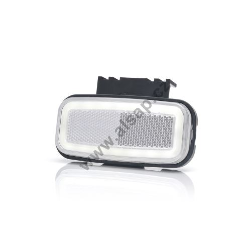 LED Front Position Light White, Neon, W199, Z holder, 1.5 m cable, click Jaeger (1)