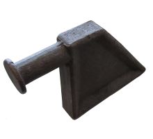 Uzávěr čep 20mm, osa 95 mm lehký , zadní čelo - bočnice