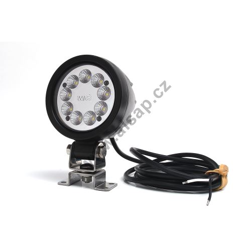 LED work light, 5000 lm / 47.5W, W162 black aluminum cover, O 108, h 47 mm, 9 LEDs (2)
