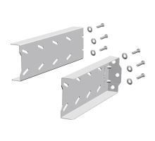 Horizontal toolbox brackets, from 340 - 520 mm, stainless steel (1)
