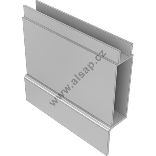 Bottom profile for tipper dropside, 88x30 mm (1)