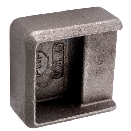 Strike plate for PACO dropside lock, pillar version, uncoated