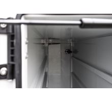Tool box behind the cabin, aluminum, 600x1450x2000mm, white powder coating, stainless lock (9)