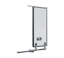 SKIRION–sliding side doors for panel cabinets from 40–80mm, width 900-1300mm, sliding to t