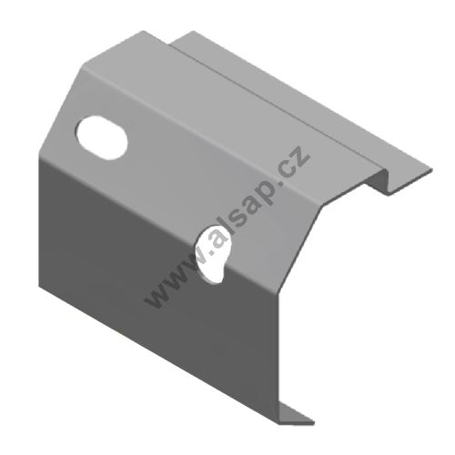 Profil obvodový QST 166 x 21 mm, s otvory, ocel 3 mm, 7500 mm (2)