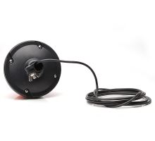 LED orange beacon, 1 mode, mounting on a 24mm pipe, 12-24V, 3m cable (4)