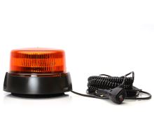 LED orange beacon, 8 modes, 12-24V, magnet, 7m coiled cable, cigarette lighter plug (4)