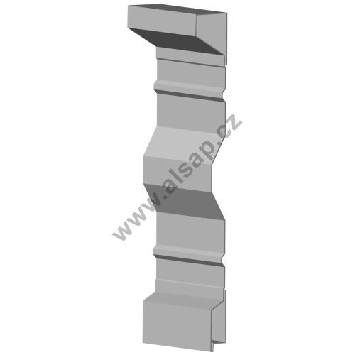 Steel side BNS 600/2.5 mm