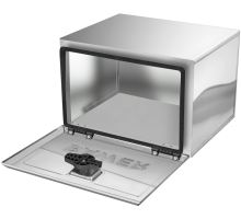 Stainless steel toolbox, from 500 to 1000mm, from 64 l - 233 l, polished, BAWER E8 (1)