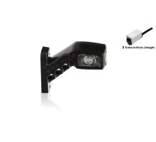 Rear antenna short 135 mm, L/R, LED, Red/White/Orange (477)