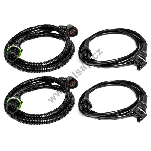 Cable for extension Renault Master (6 pin) 2x cable rear lights, 2x cable license plate (7)