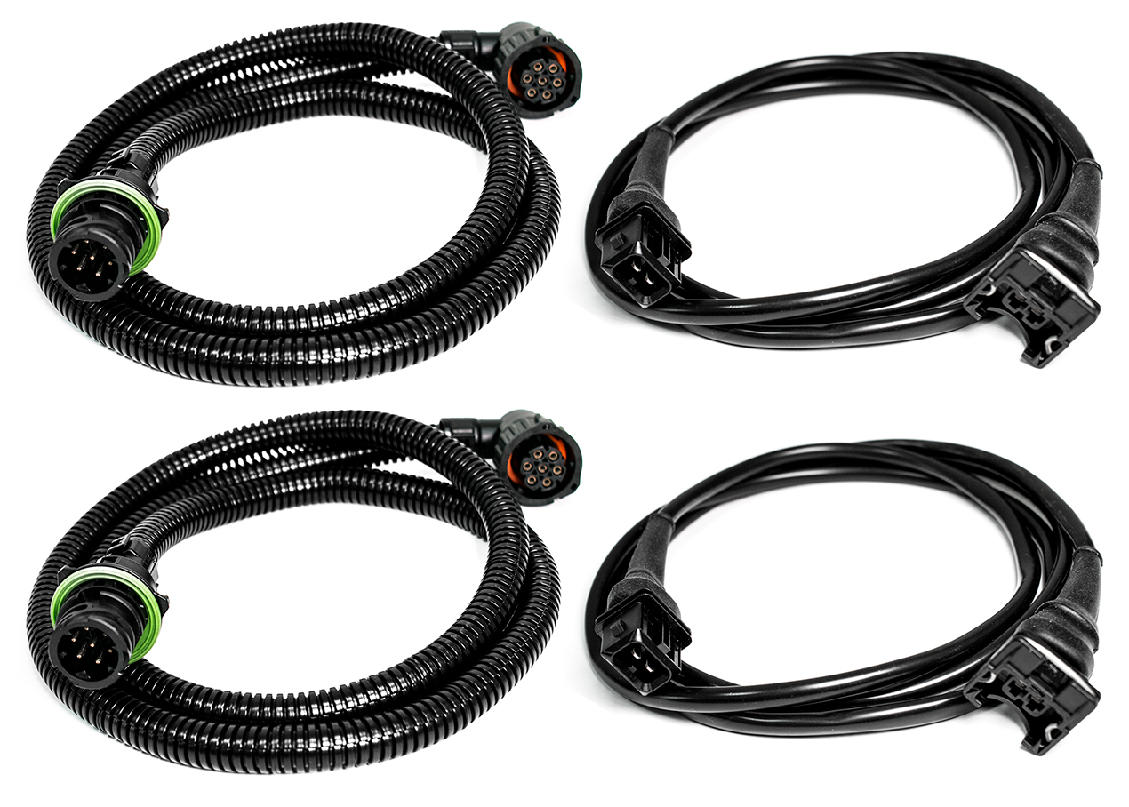 Kabel pro prodloužení renault master ( 6 pin )2x kabel zadní světla, 2 x kabel spz