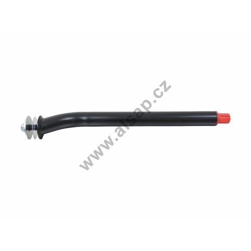 Mudguard bracket Z of 42mm 505mm - black for fender with integrated holder
