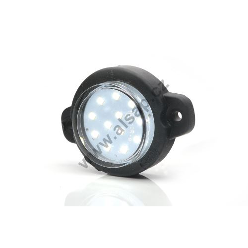 Reversing LED light, 80.5 x 60.5 mm, cable